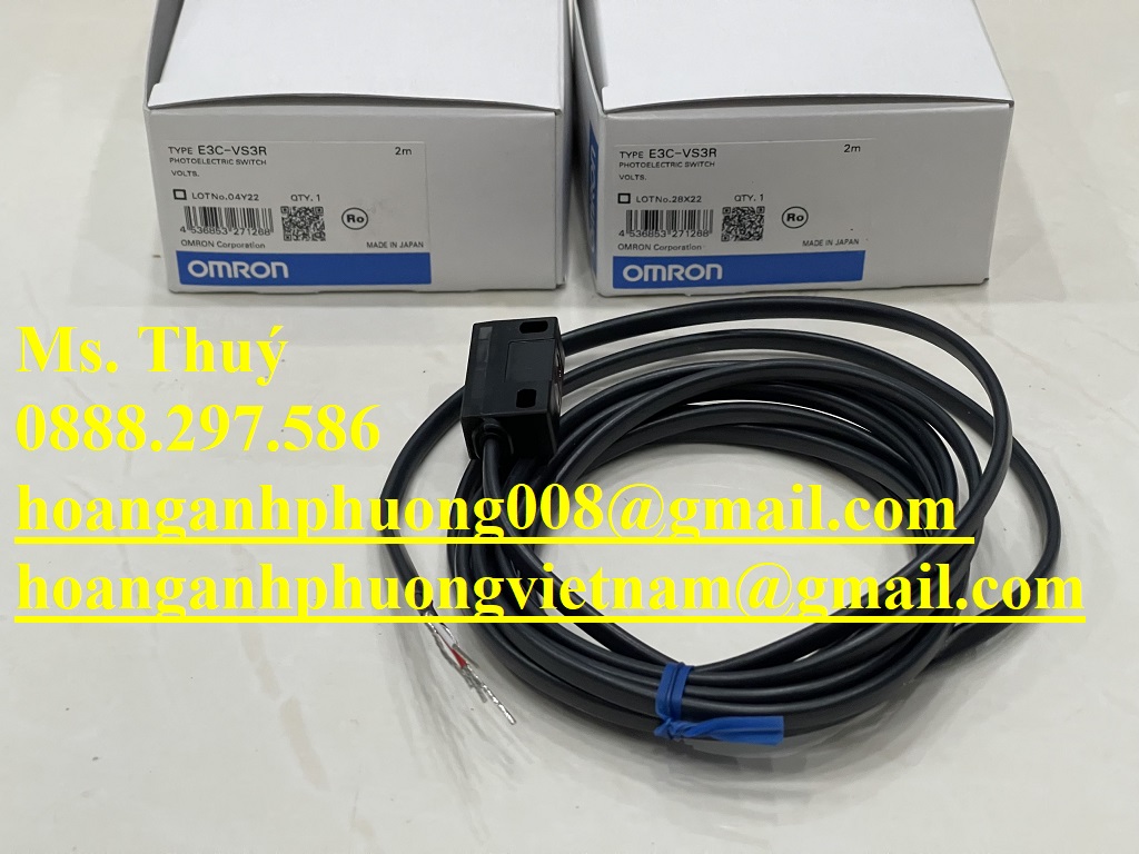 Cảm biến quang E3C-JC4P 2M - Omron chính hãng Japan